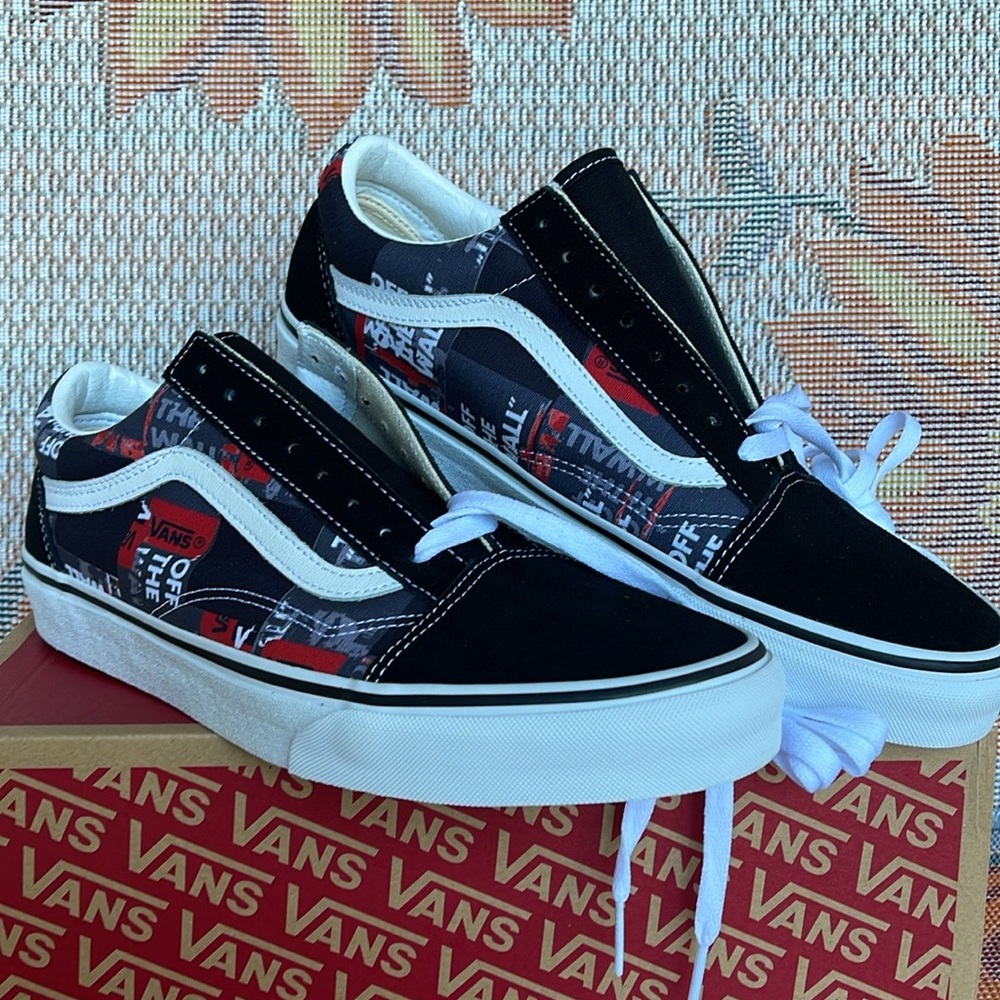 Vans WMNS Old Skool
(Packing Tape) Black/Red/
VN0A4U3BWZ4
Sneakers - Picture 16 of 16